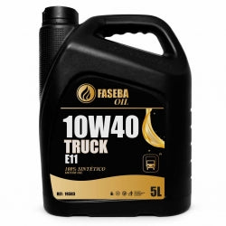 Aceite de motor sintético - FASEBA OIL Titan Force E11 (10W40 Truck, 5L)