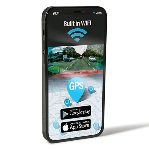 Dashcam 4K Ultra HD con WiFi y GPS - Maypole (MP5103)