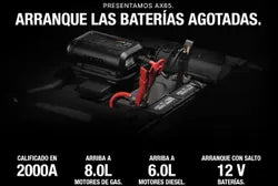 Arrancador y Compresor de Aire 2000A 12V