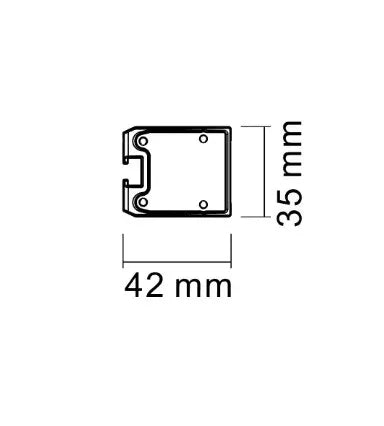 Barra de advertencia LED ámbar - Universal (1204x35 mm, R65, R10)