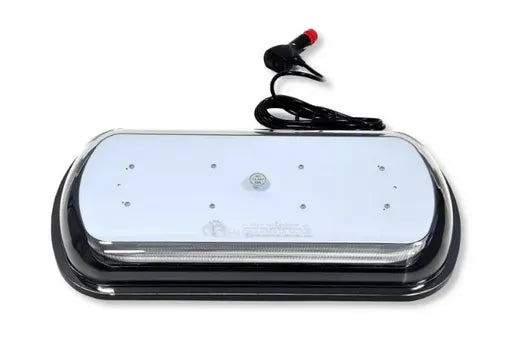Barra de advertencia LED ámbar - Universal (436x216 mm, R10, R65)