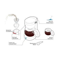 CAFETERA LIBERICA 24V 300W