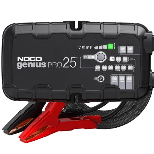 Cargador batería 6V/12V/24V 25 amp