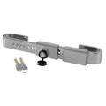 Cierre de seguridad para puerta trasera 22-43 cm - FASEBA (Acero cromado)