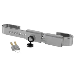 Cierre de seguridad para puerta trasera 22-43 cm - FASEBA (Acero cromado)