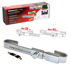 Cierre de seguridad para puerta trasera 22-43 cm - FASEBA (Acero inoxidable)
