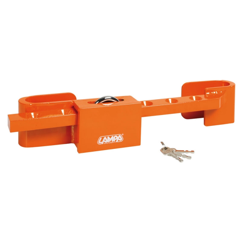Cierre de seguridad para puerta trasera 24-50 cm - FASEBA (Acero endurecido)