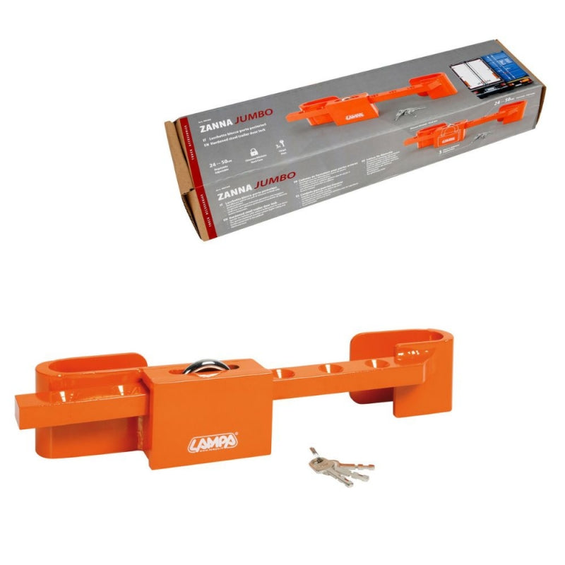 Cierre de seguridad para puerta trasera 24-50 cm - FASEBA (Acero endurecido)