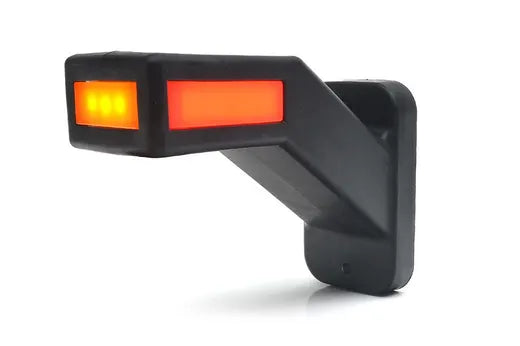Cuerno de gálibo LED izquierdo - Universal (blanco, rojo y ámbar)