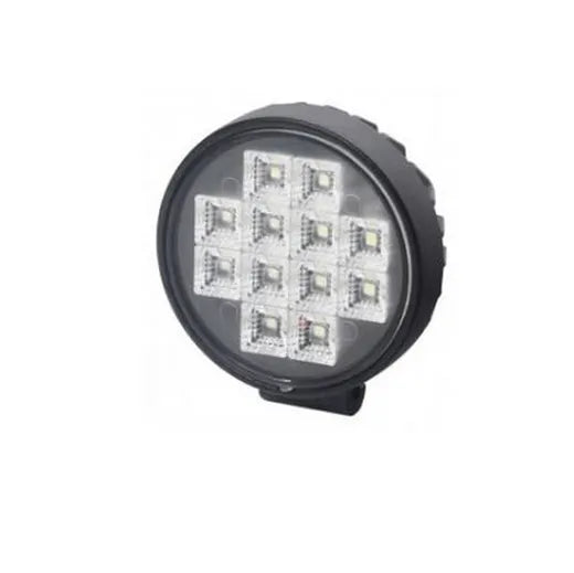 Faro de trabajo redondo - Universal (12 LEDs, con interruptor)