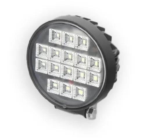 Faro de trabajo redondo - Universal (16 LEDs, con interruptor)