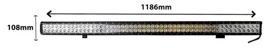 Barra de luces LED - Universal (doble fila, 1186 mm)
