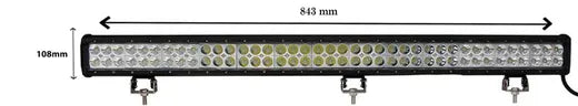 Barra de luces LED - Universal (doble fila, 843 mm)