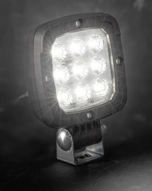Faro de trabajo LED slim cuadrado - Universal (1400 lúmenes, 12-36V, 2 funciones)