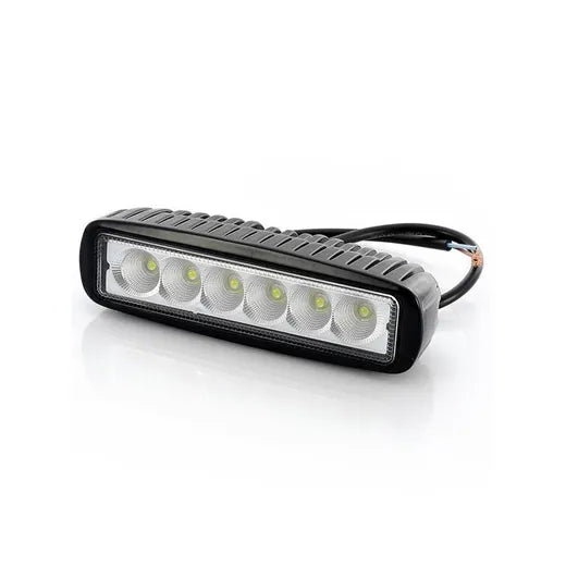 Faro de trabajo rectangular - Universal (6 LEDs)