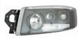 Faro delantero izquierdo negro - RENAULT D-Wide (2014+)