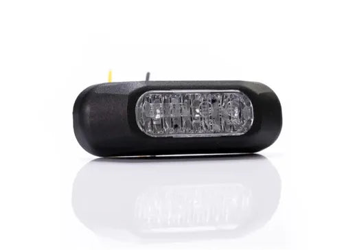 Luz estroboscópica de advertencia ámbar - Universal (3 LEDs, homologación R65)