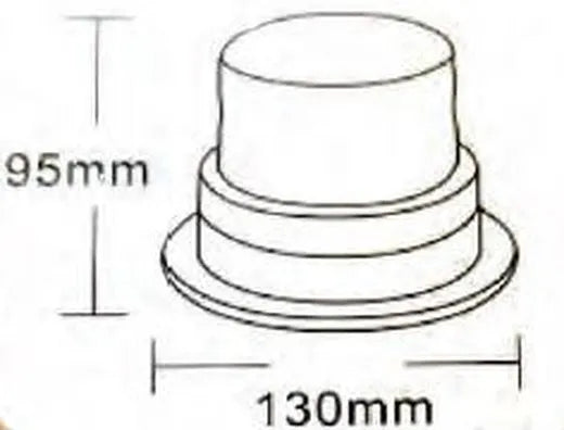 Luz destellante carretilla LED - Universal (12-110V, imán, con conexión a mechero)