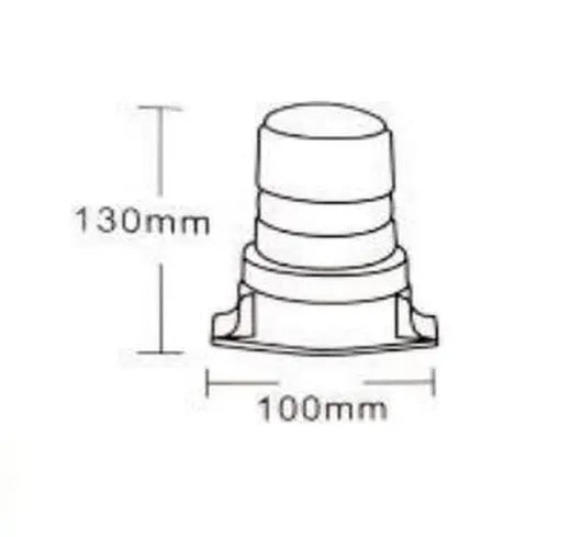 Luz destellante LED - Universal (12-110V, SYF80D)