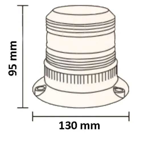 Luz destellante LED - Universal (12-110V, SYF130LEDS)