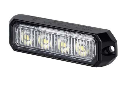 Luz estroboscópica ámbar - Universal (4 LEDs, R65, R10)