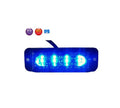 Luz estroboscópica de advertencia azul - Universal (4 LEDs, R65)