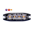 Luz estroboscópica de advertencia slim - Universal (4 LEDs)