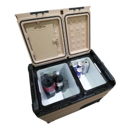 NEVERA 12/24/220V 45,6L COMPRESOR ALPICOOL CON BLUETOOTH Y USB ( CON ASAS)