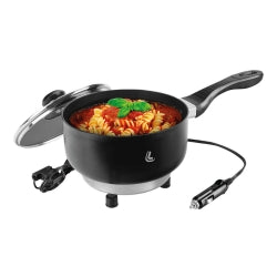 OLLA ELECTRICA CON TAPA 12V 150W 18CM X 8CM
