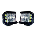 Pack 2 faros de trabajo cuadrados - Universal (9 LEDs)