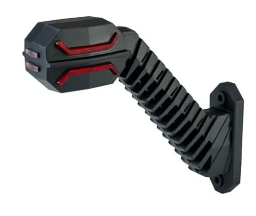 Piloto cuerno LED derecho 3 funciones - Universal (modelo Dragon)