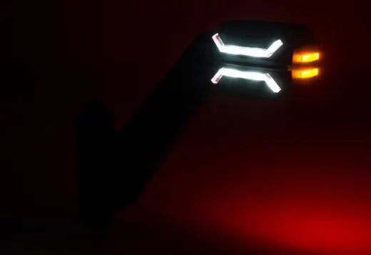 Piloto cuerno LED izquierdo 3 funciones - Universal (modelo Dragon)