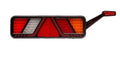 Piloto trasero LED derecho multifunción - Universal (con cuerno, FT-700-146PLED)