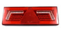 Piloto trasero LED derecho efecto neón - Universal (con triángulo)