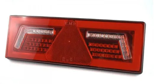 Piloto trasero LED izquierdo efecto neón - Universal (con triángulo)