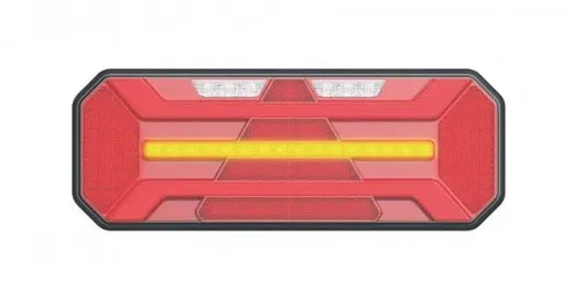 Piloto trasero LED izquierdo - Universal (con intermitente dinámico y triángulo)