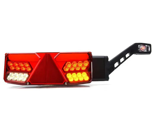 Piloto trasero LED derecho multifunción - Universal (con cuerno y triángulo, 99-1040)