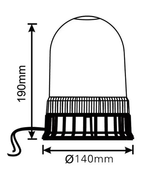 Rotativo LED - Universal (24 LEDs, R65, R10)