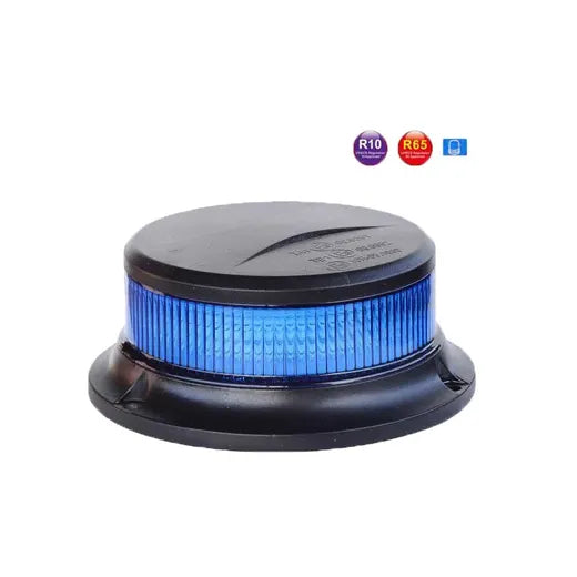 Rotativo LED azul - Universal (R65, imán, fijo, conexión mechero, GF-56LEDS)