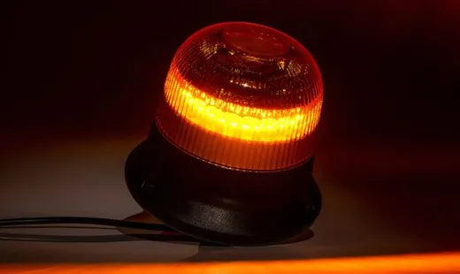 Rotativo LED fijo ámbar - Universal