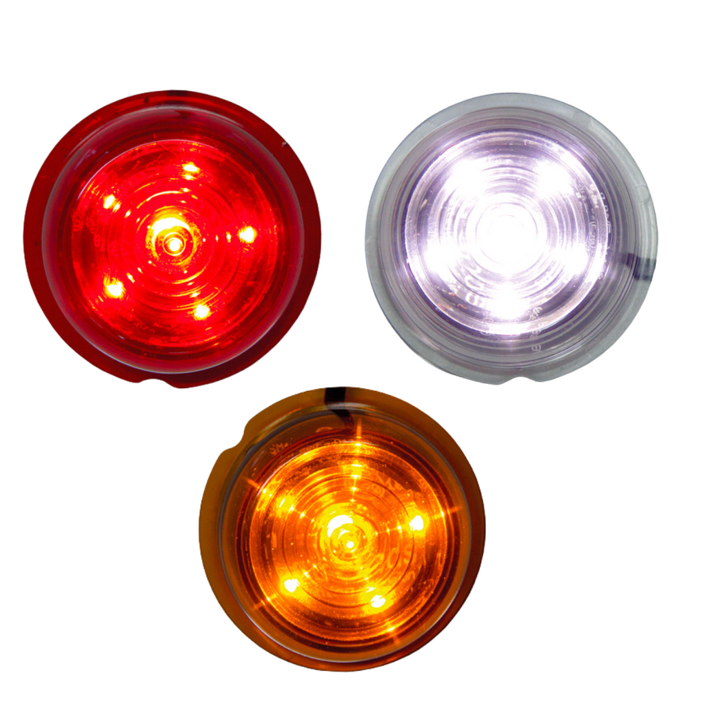Strands Viking – Luz de gálibo LED 6 LED cristal de color
