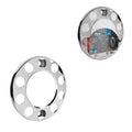 Tapacubo acero inoxidable sin chapa central - Universal (agujero 33 mm)