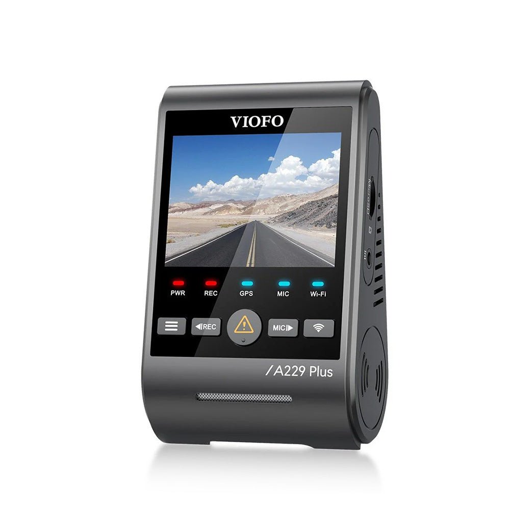 Viofo A229 Plus 1CH – Cámara de salpicadero 2K HDR con GPS y Wi-Fi