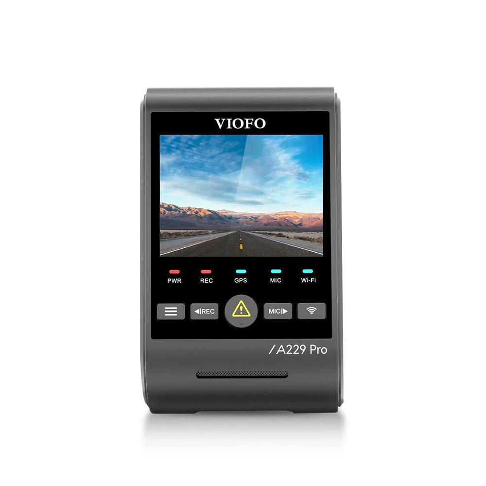 Viofo A229 Pro 1CH – Cámara de salpicadero 4K HDR con GPS y Wi-Fi