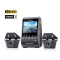 Viofo A329WW 3CH – Cámara 4K + 2 cámaras exteriores estancas para camión y remolque
